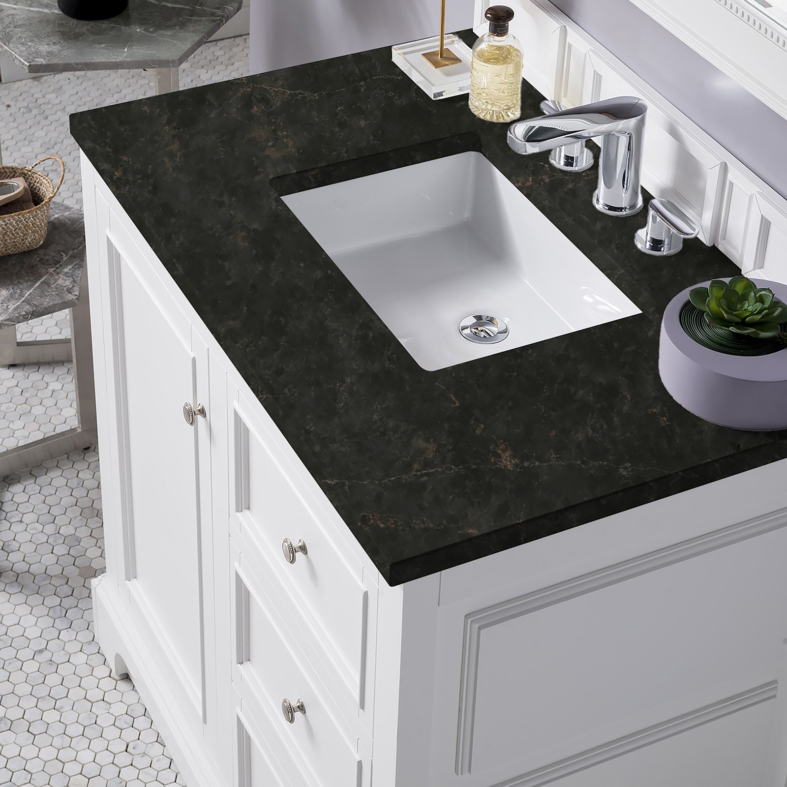 James Martin Vanities 825-V36-3PHT De Soto 36″ – White
