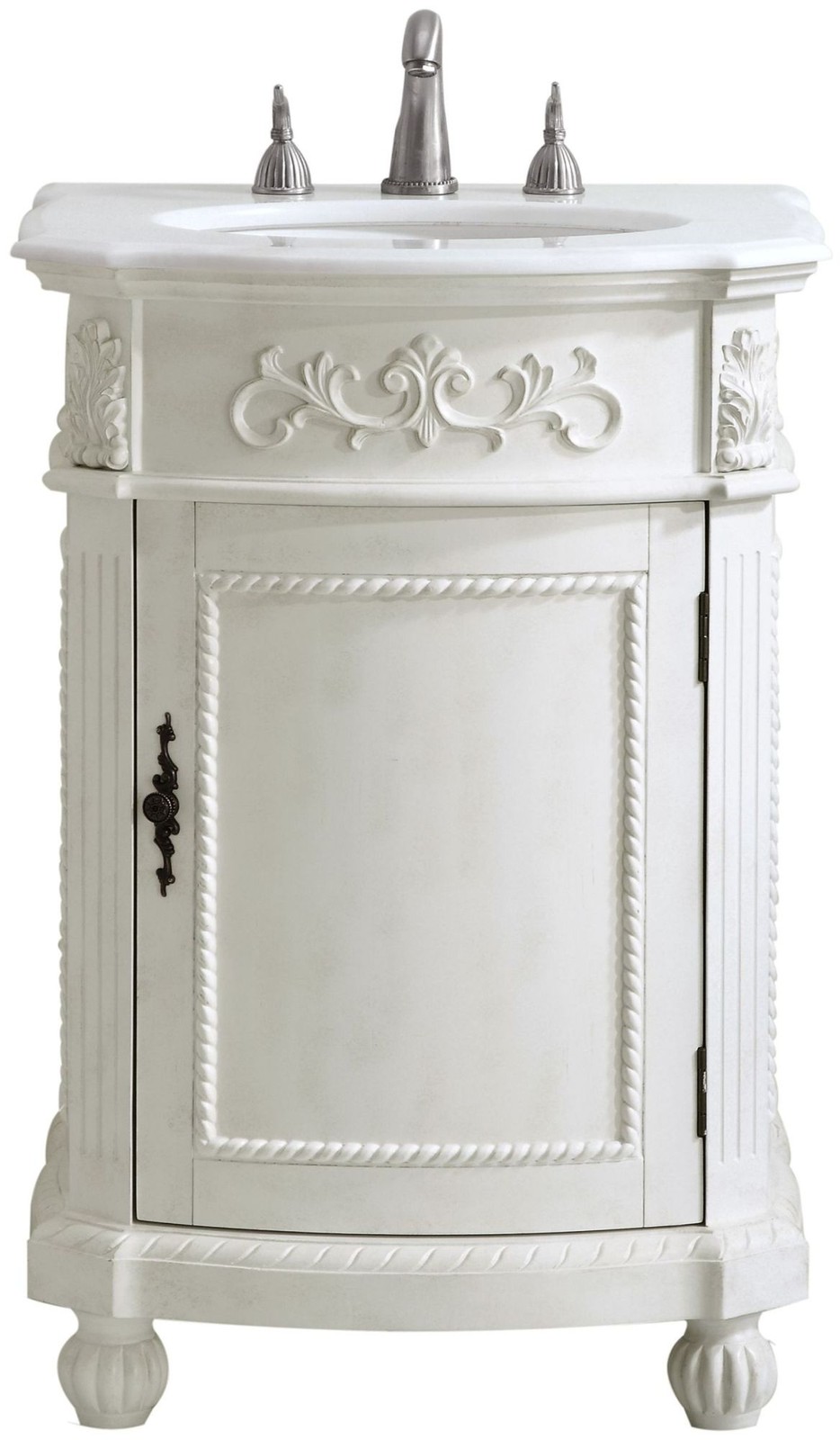 Elegant Lighting VF-1009-VW Danville 24″ – Off White