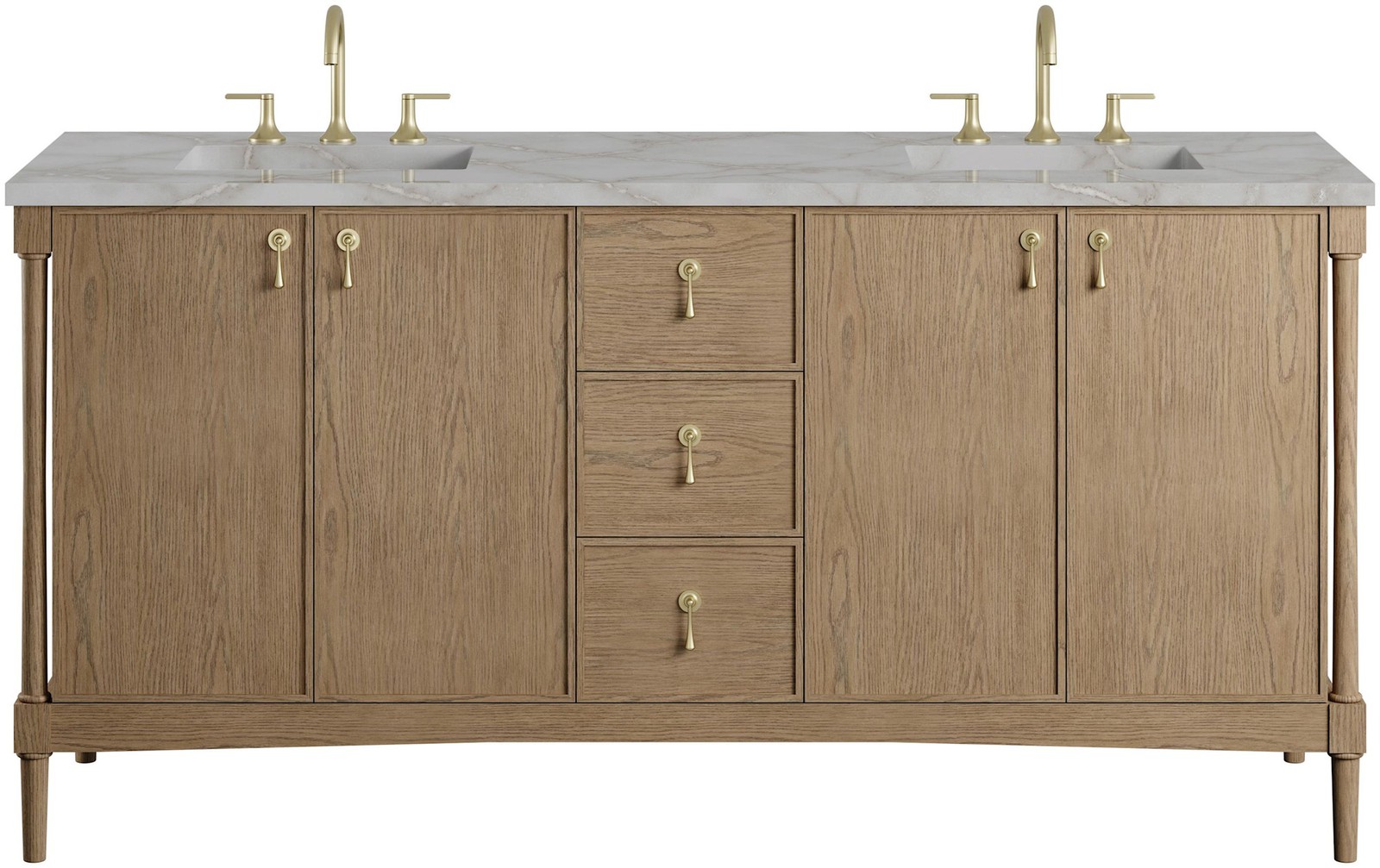 James Martin Vanities D680-V72-FVSL Kinnsden 72″ – Wood