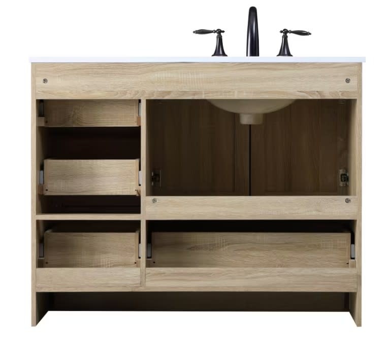 Elegant Lighting VF2842 Soma 42″ – Wood