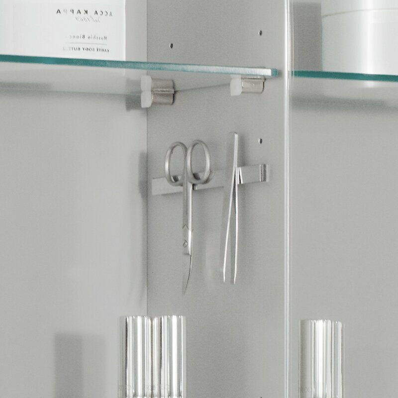 Villeroy & Boch LED Mirror Medicine cabinet, 19 3/4″ 29 3/8″ 4 1/8″ A416UR00