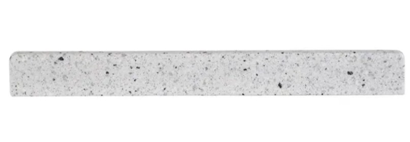 Glacier Bay 17 in. W Cultured Marble Vanity Sidesplash in Silver Ash