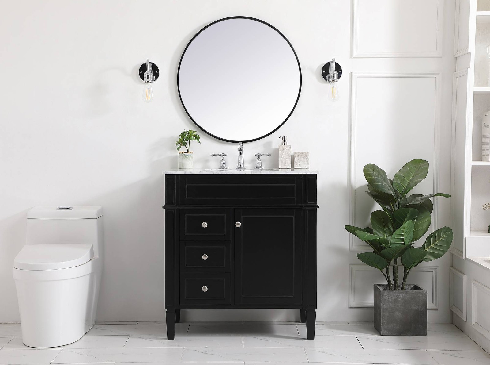 32 Inch Single Bathroom Vanity