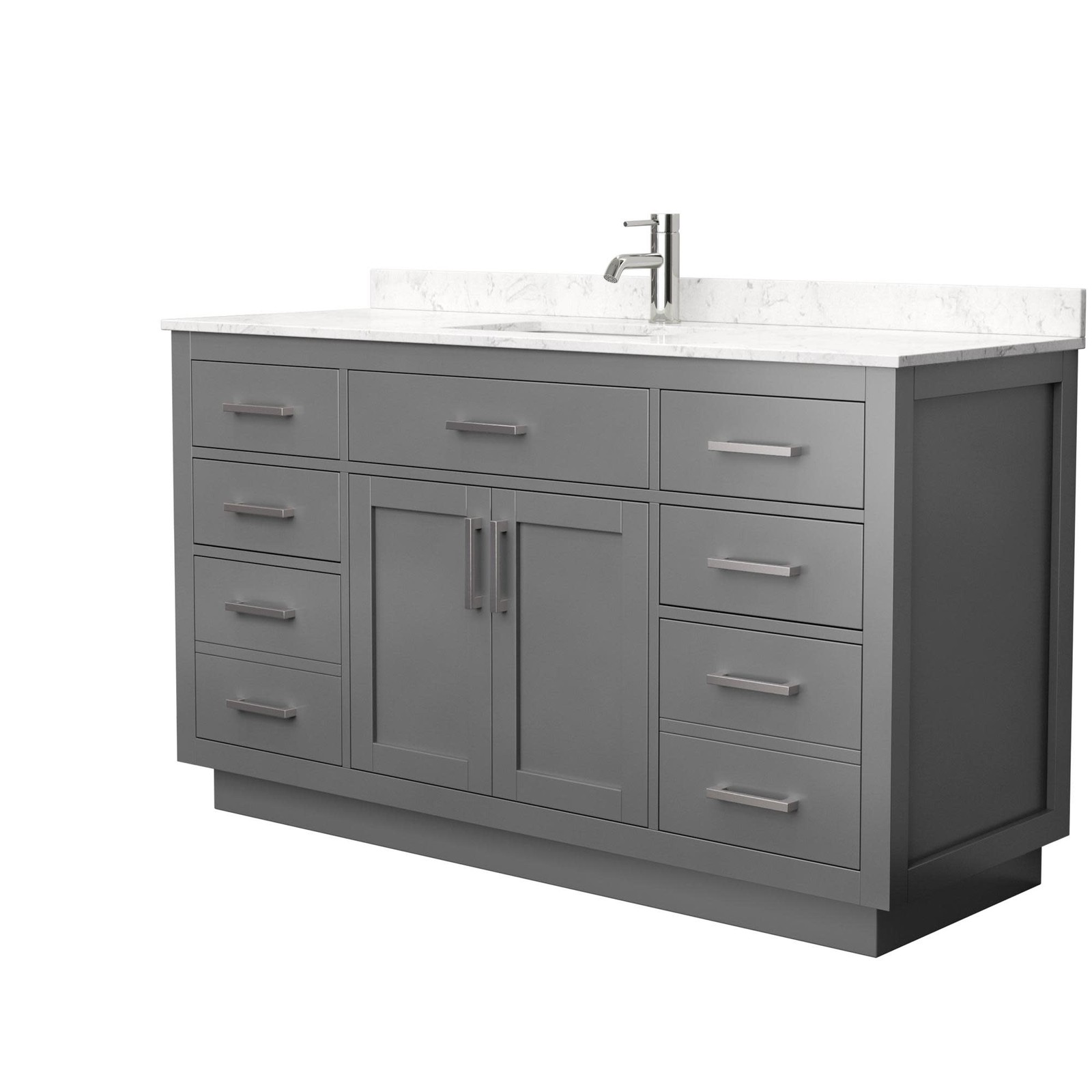 Wyndham Collection WCG262660S-VCA-UNSMXX Beckett TK 60″ – Dark Blue / Carrara