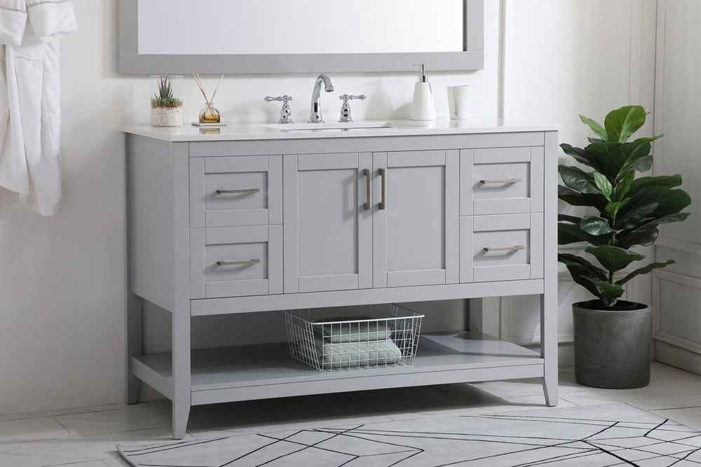 Elegant Lighting VF16048 Audy 48″ – Grey