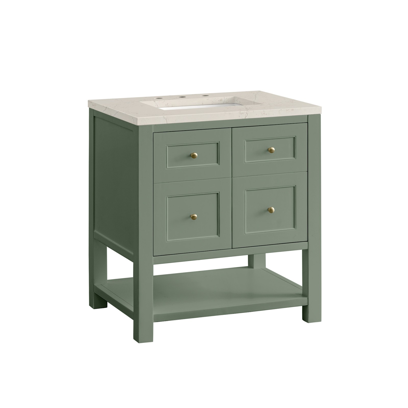 James Martin Vanities 330-V30-3SFR Breckenridge 30″ – White