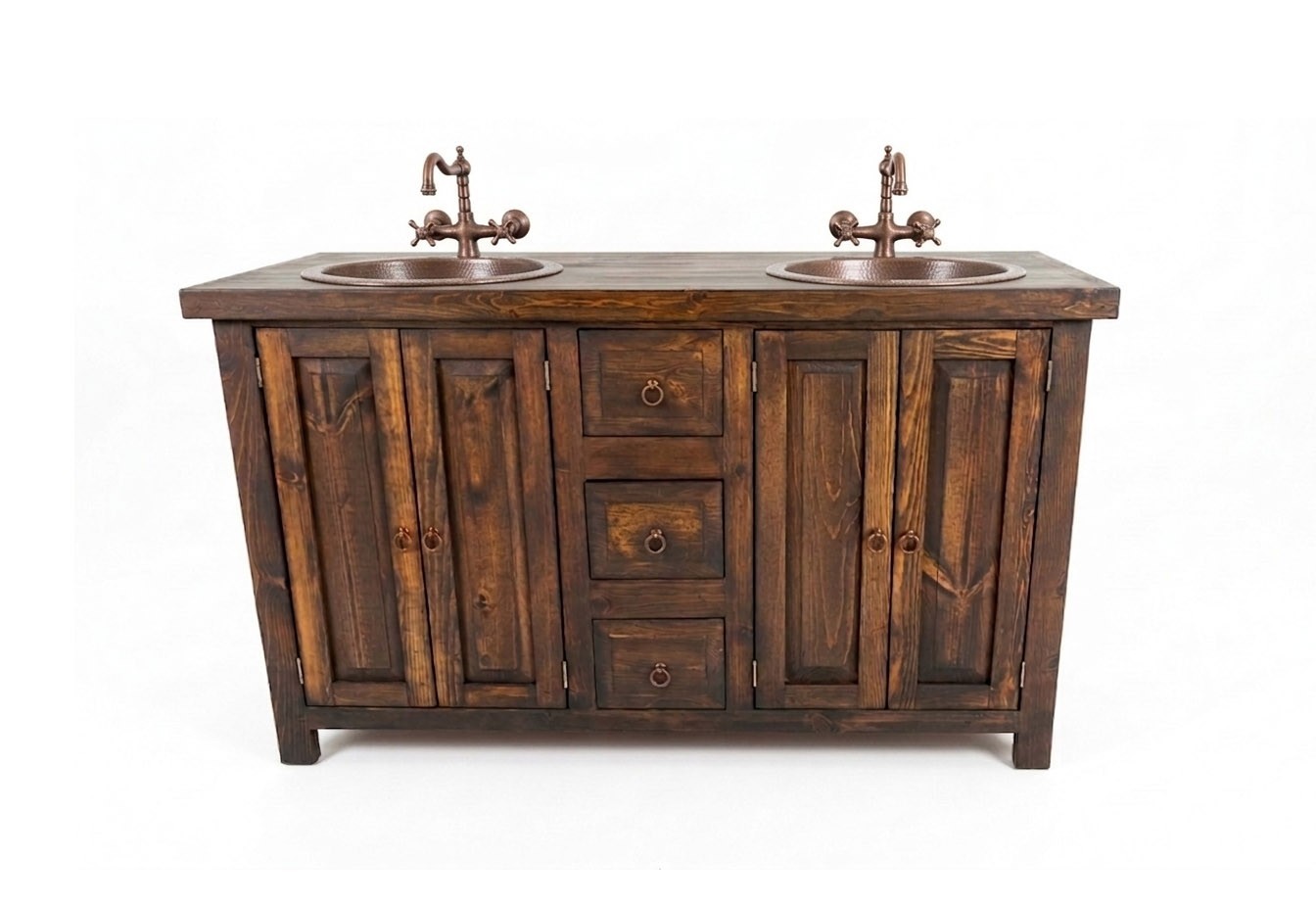 Texas Rustic Bathroom Vanity