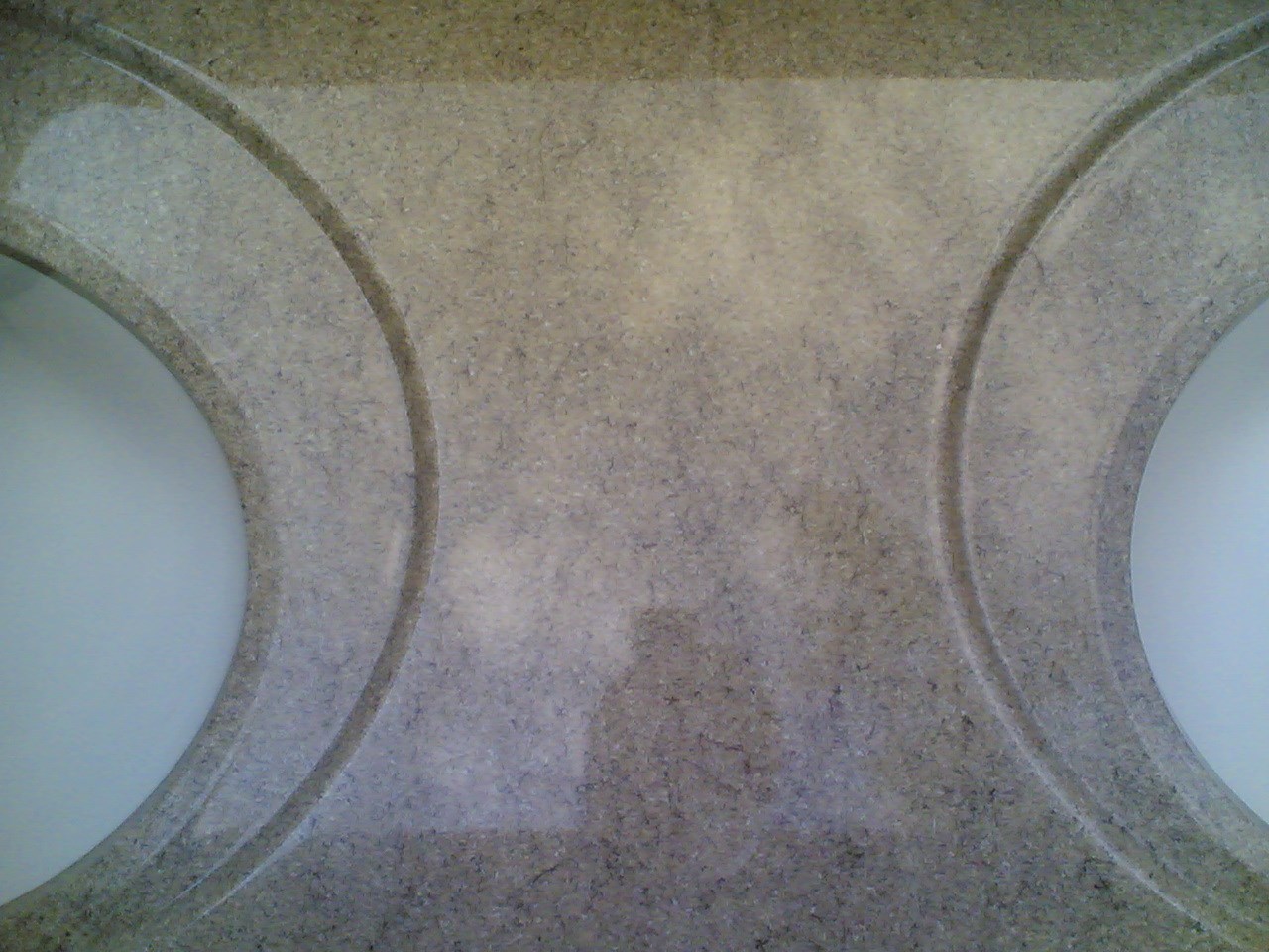 NIB ~ Nice Premium Imitated Granite Bathroom Vanity Top Double-Bowl SINK 61×22