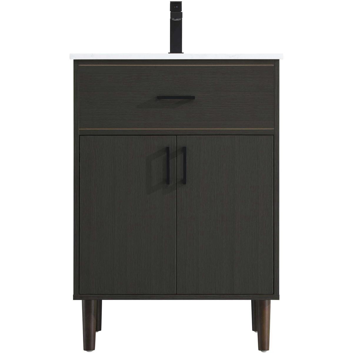 Elegant Lighting VF25024MMB Chandler Vanity Mocha Brown