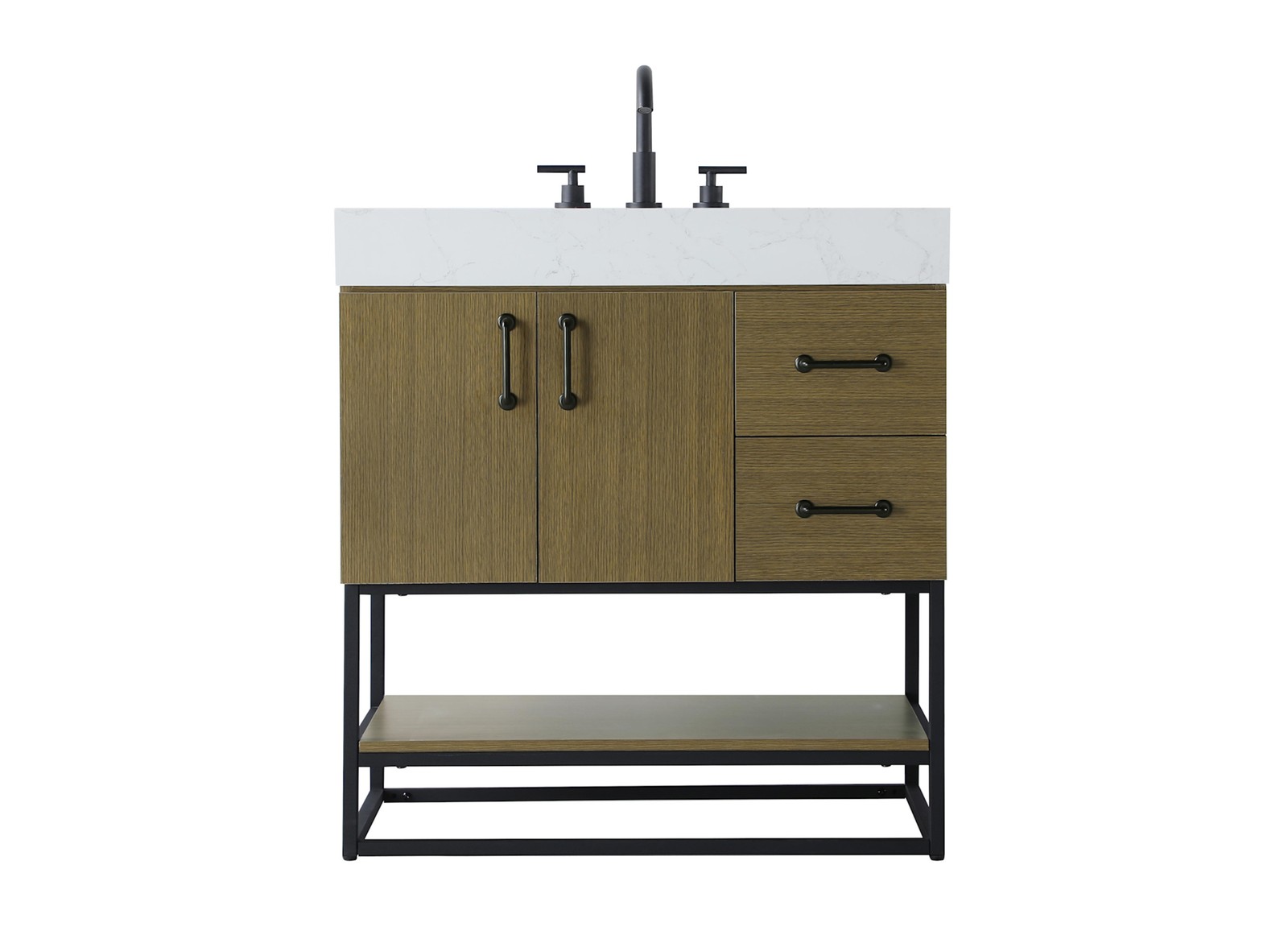 Elegant Lighting VF29232 Caroline 32″ – Brown