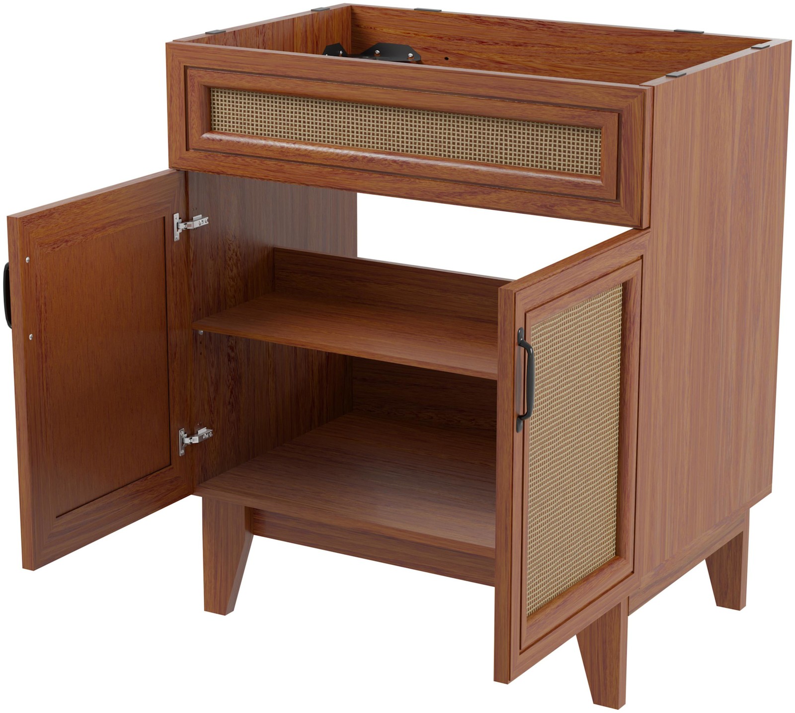 JONATHAN Y Lighting VAN1010 Javer 30″ Single – Wood