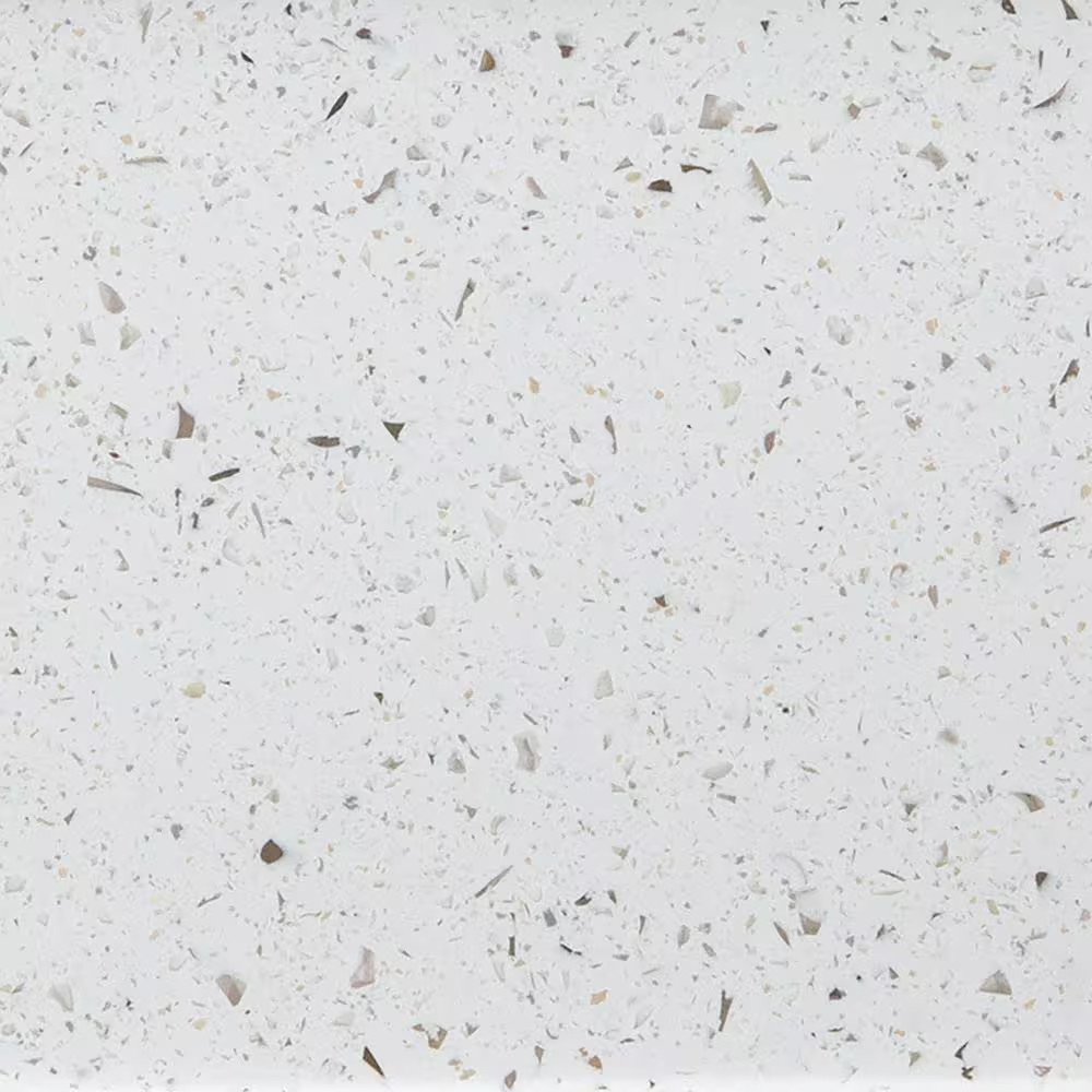 17.875 In. W Solid Surface Resin Vanity Sidesplash in Arctic Free Shipping New