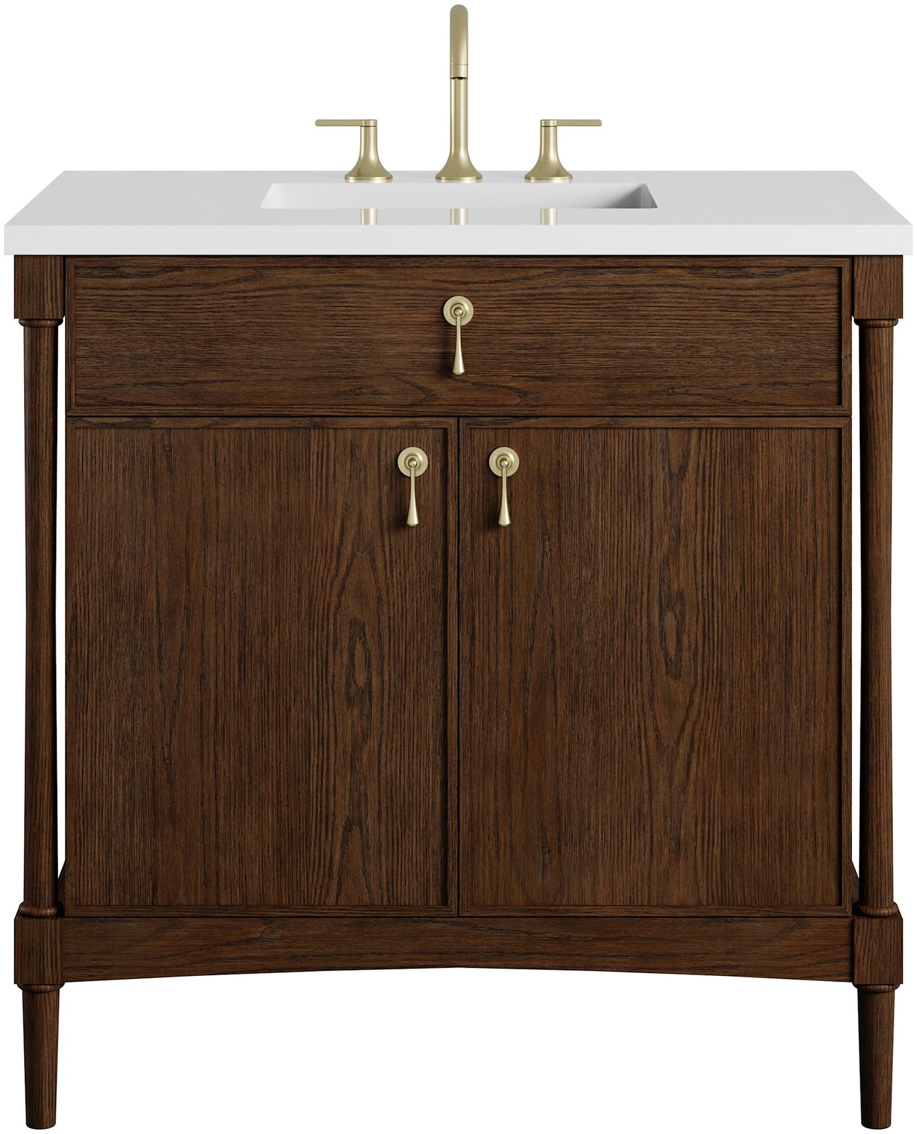 James Martin Vanities D680-V36-3WZ Kinnsden 36″ – Sable Oak