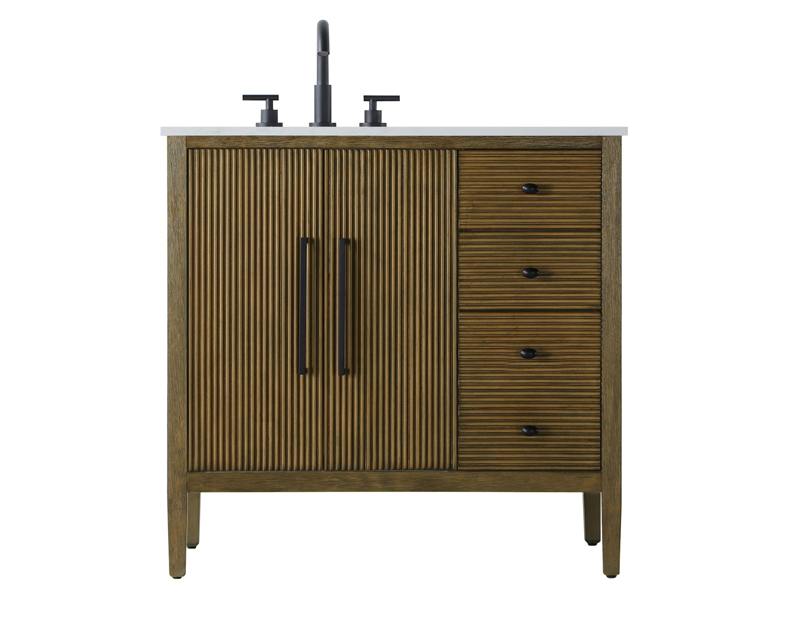 Elegant Lighting VF29636 Blakely 36″ – Hazel Oak