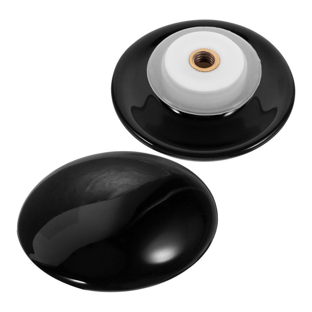 2Pcs Black Silicone Sink Stopper Plug for Basin Drain Cover and Universal Seal