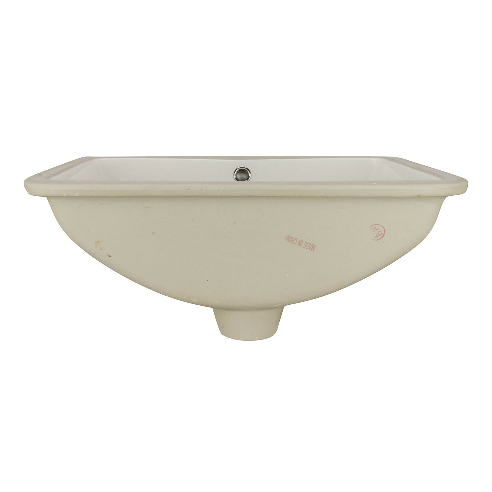 Trench Rectangular Undermount Bathroom Sink 20-7/8″ X 14-5/8 X 8-3/8″ Bisque