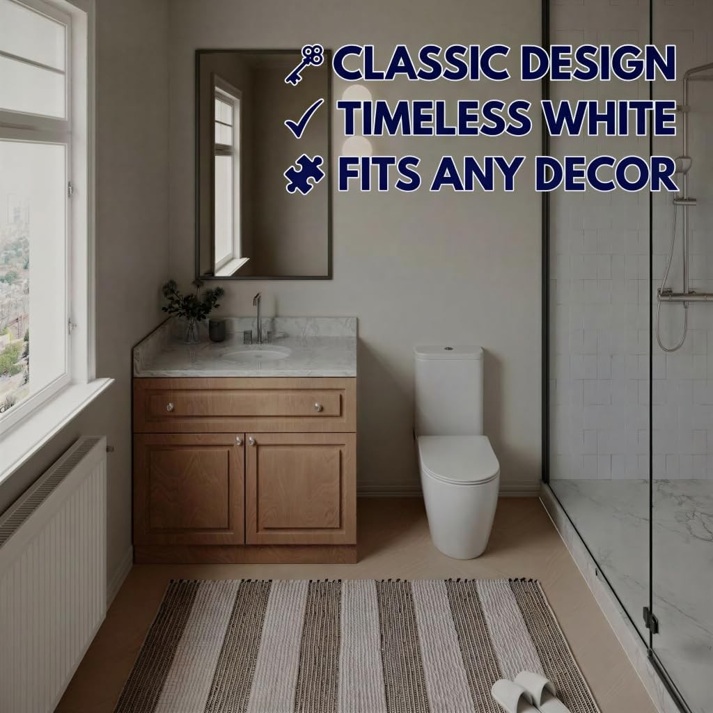 Nantucket Sinks UM-13×10-W Small Undermount Bathroom Sink– 13″x10″ Interior Bowl