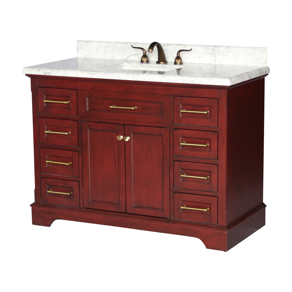 48-Inch Contemporary Style Single Sink Bathroom Vanity Model 921-F
