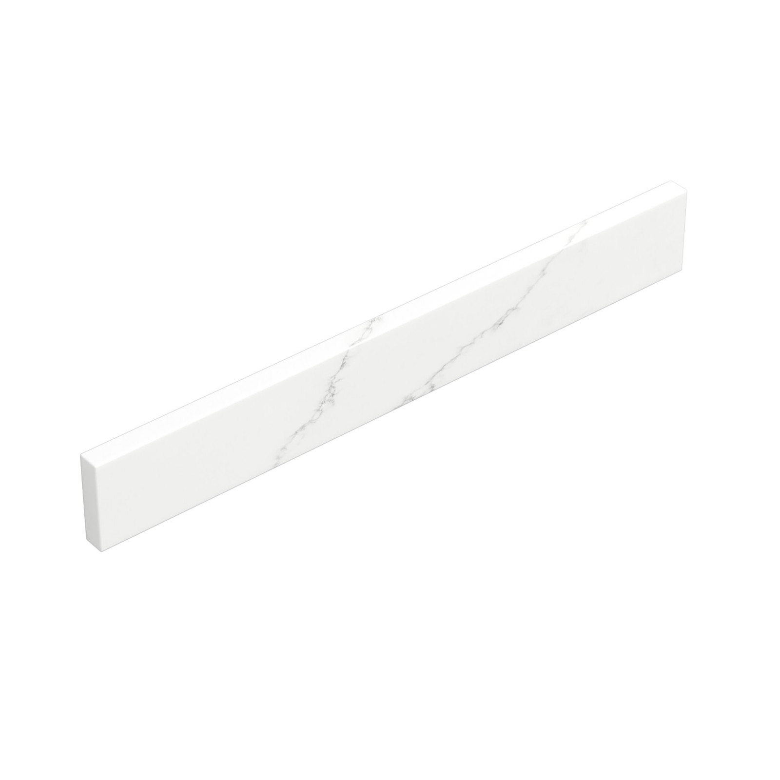 Wyndham Collection WCFVCA1SS 21-1/4″ x 3″ Sidesplash – Carrara Cultured Marble