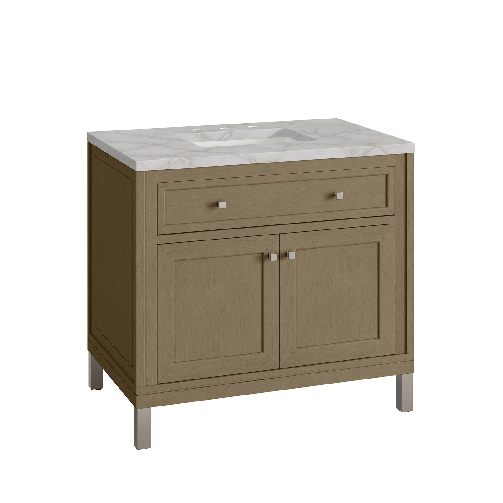 James Martin Vanities 503-V36-3VSL Chicago 36″ – White