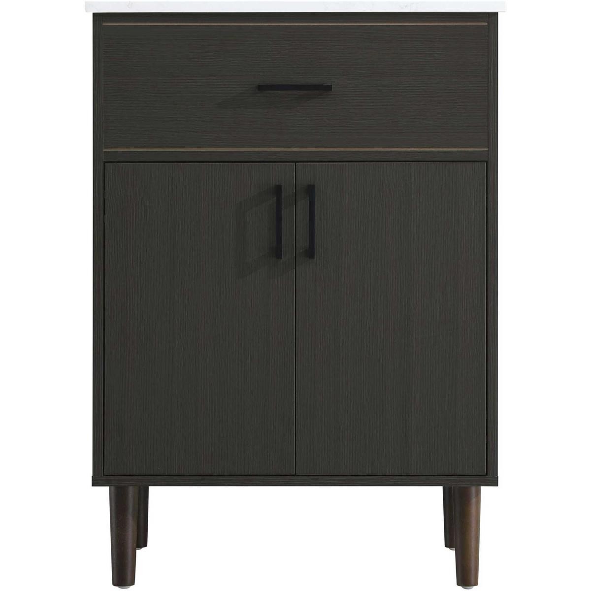 Elegant Lighting VF25024MMB Chandler Vanity Mocha Brown