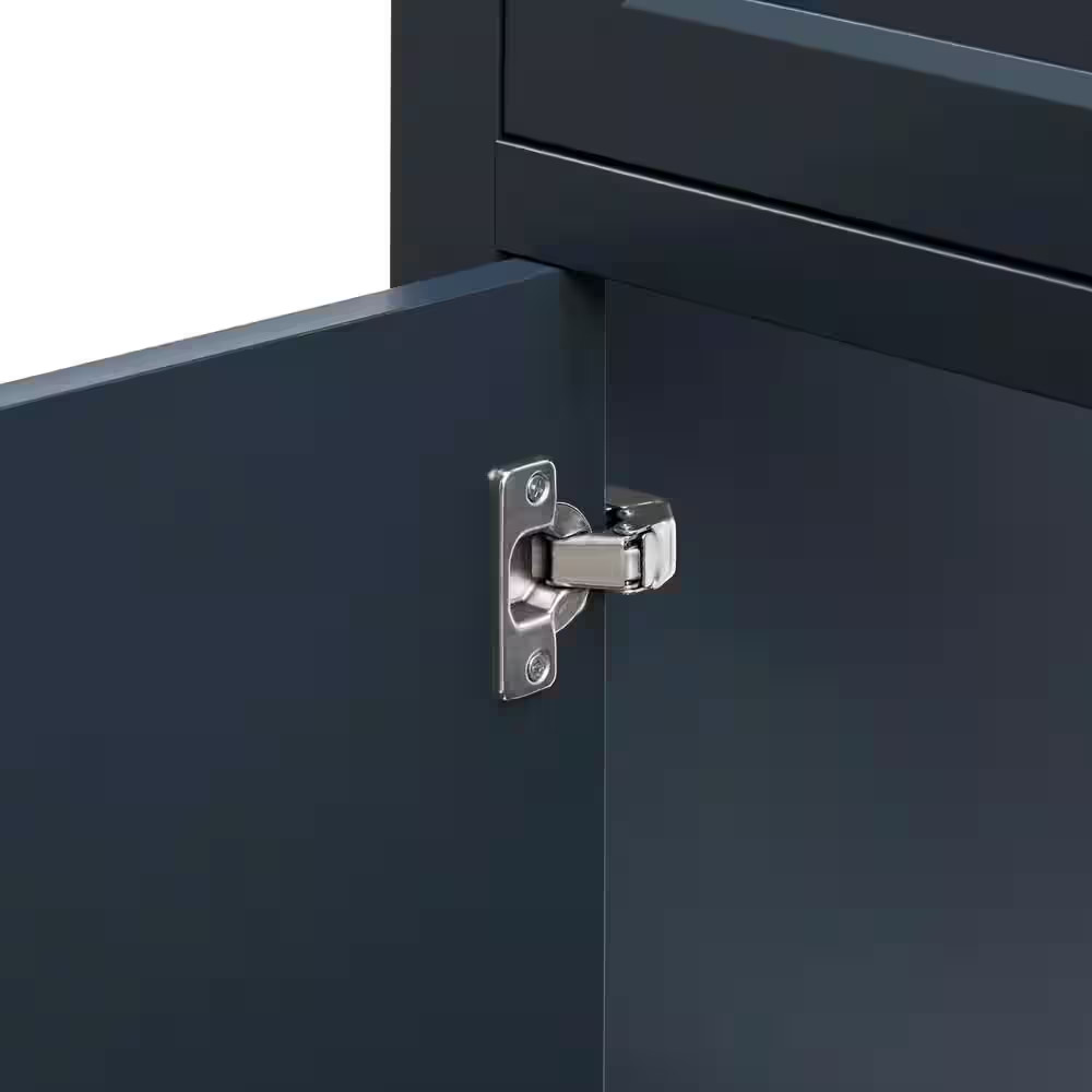 20 In. W Drop-In Laundry Sink with Faucet and Ready to Assemble Cabinet with CLI