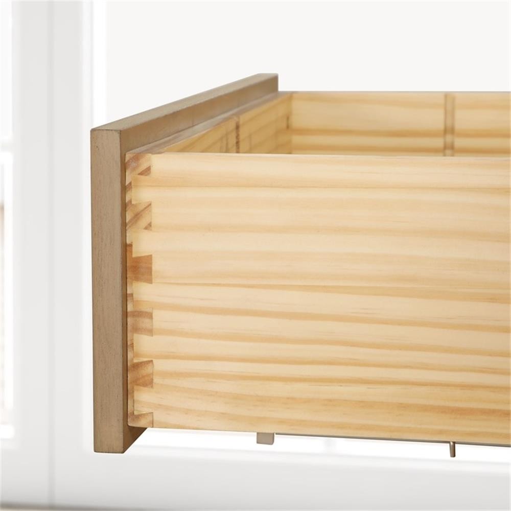 Pemberly Row 72″ Double Bathroom Vanity in Sahara Birch with White Countertop