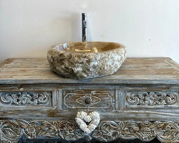 ONYX SINK, Tabletop Vanity Onyx Wash Basin, Balinese Onyx Marble Sinks