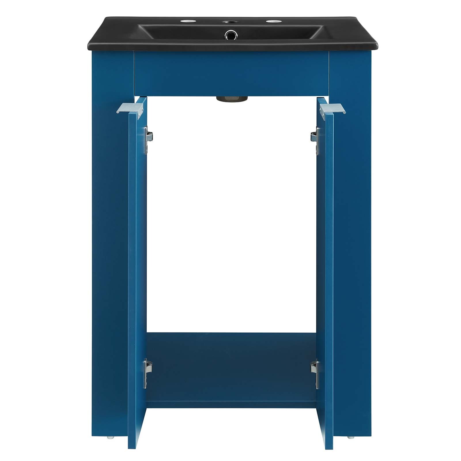 Modway Maybelle 24″ Bathroom Vanity In Navy Black