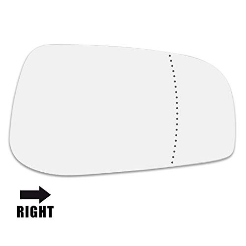 Passenger Right Side Rearview Replacement Mirror Glass W/Adhesive for VOLVO
