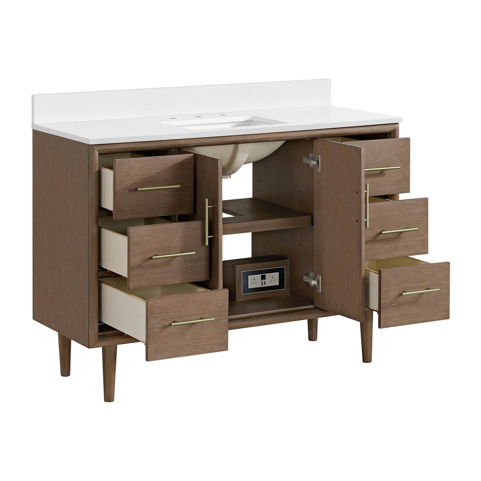 Miseno MV-N252-V48 Mertola 48″ – Dark Maplewood