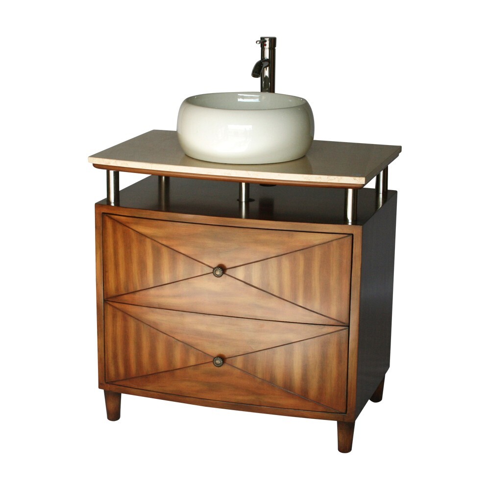 32-Inch Contemporary Style Single Sink Bathroom Vanity Model 2252-A