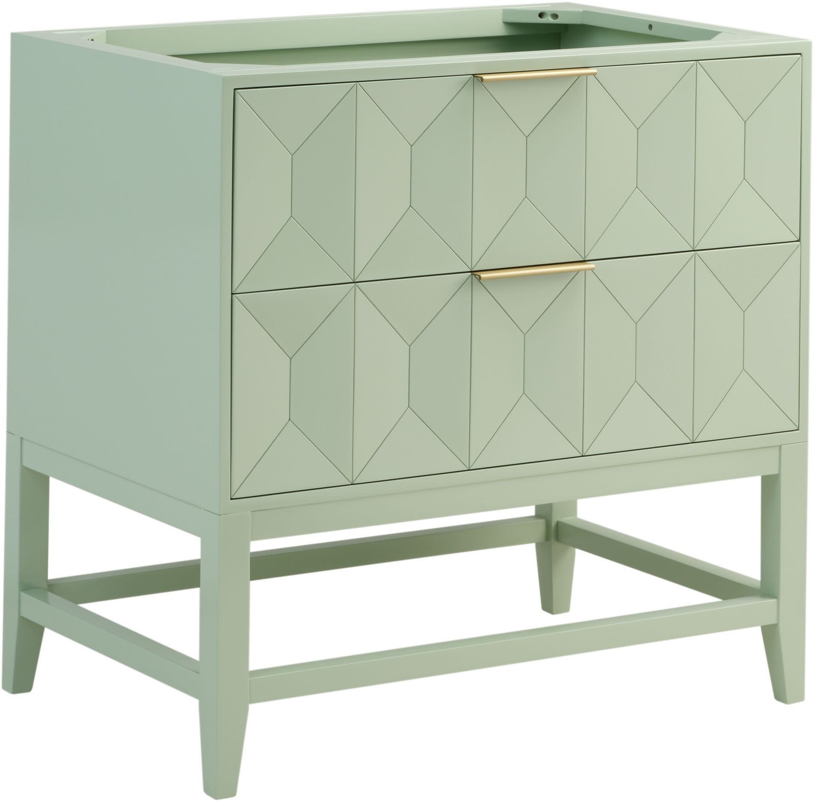James Martin Vanities D100-V36-3WZ Emmeline 36″ – Pebble Oak / White Zeus