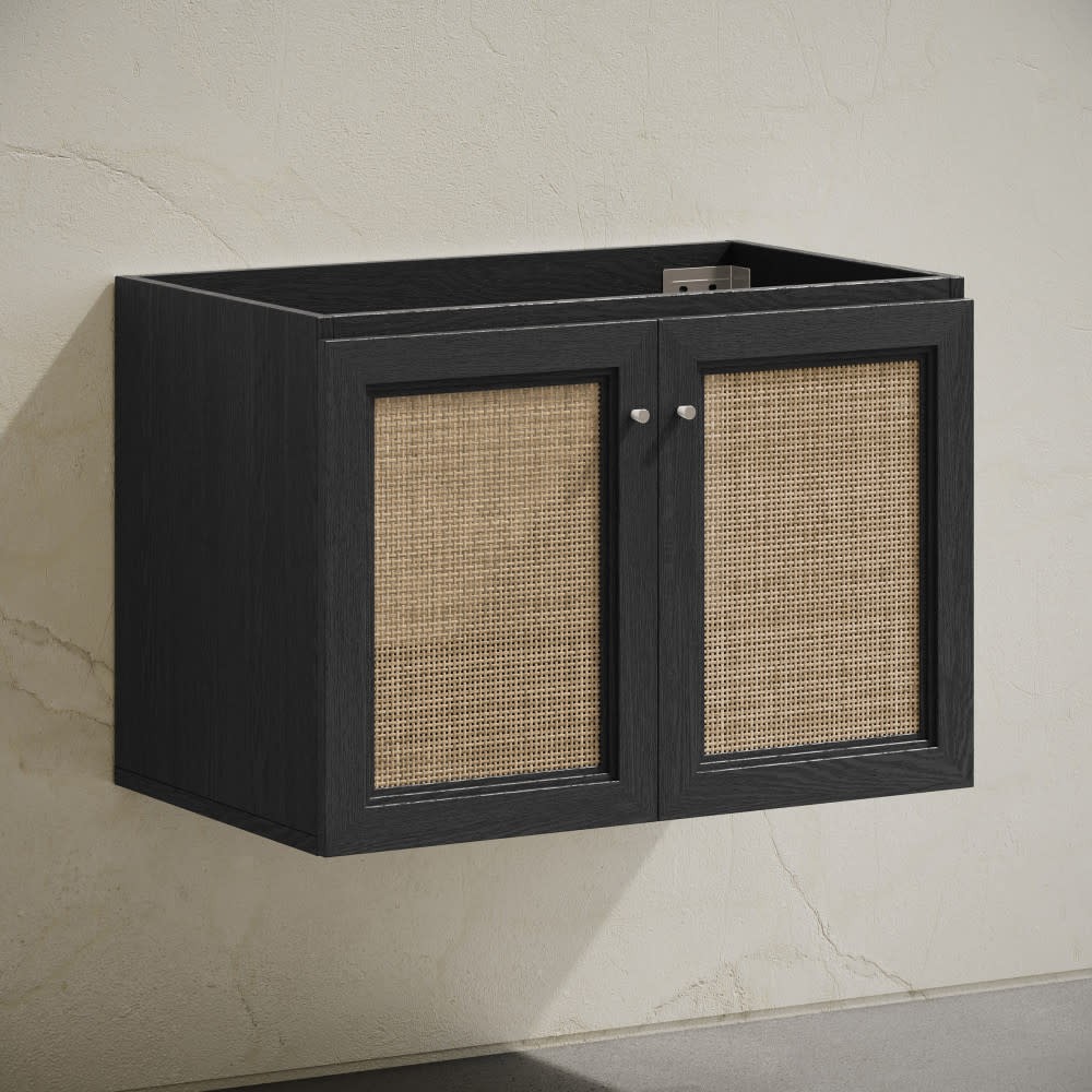 Swiss Madison SM-CO2805 Classe 30″ Single Wall Mounted Vanity – Black Oak