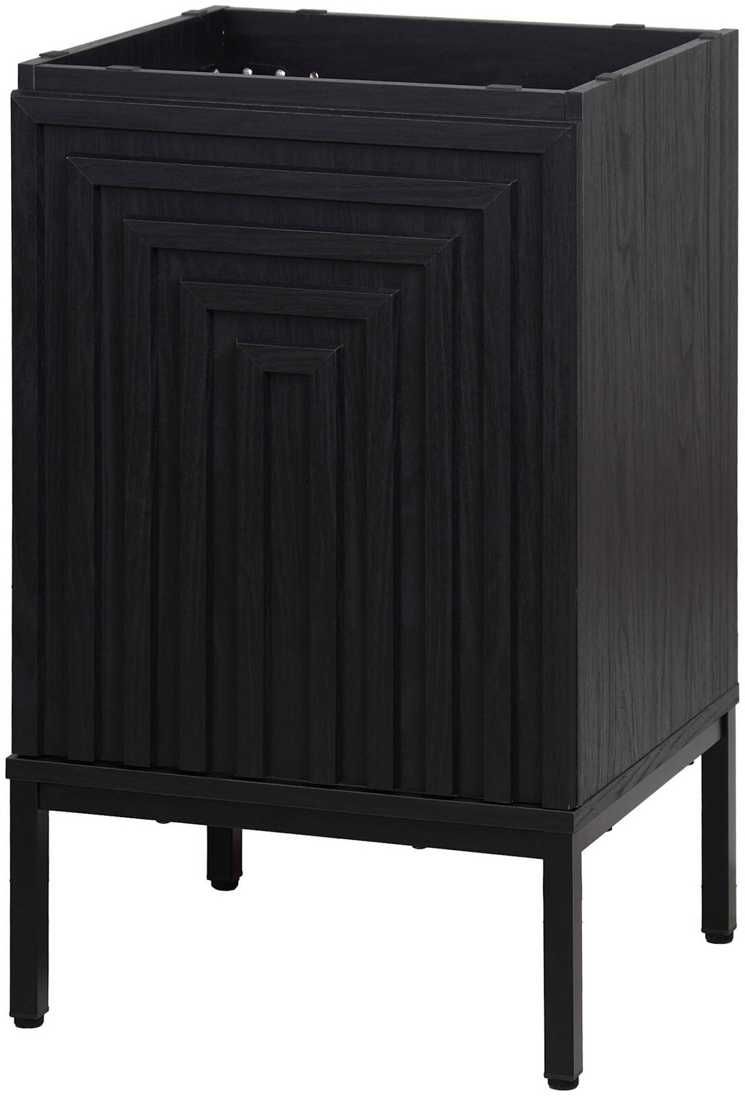 JONATHAN Y Lighting VAN1018 Rowan 19″ Single – Black