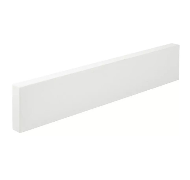 Signature Hardware 21″ Quartz Vanity Sidesplash – 3cm Width – Arctic White