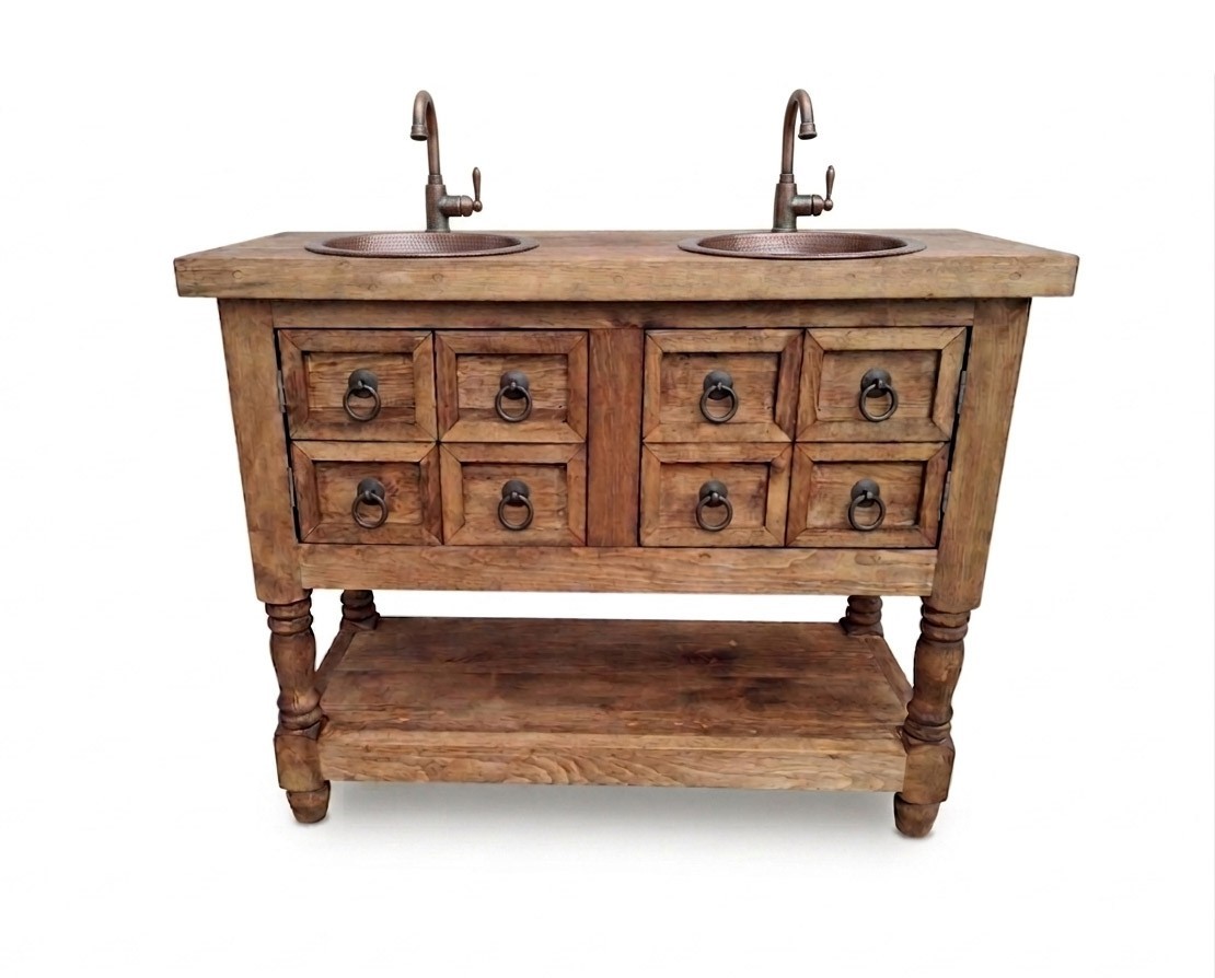 Sedona Rustic Bathroom Vanity
