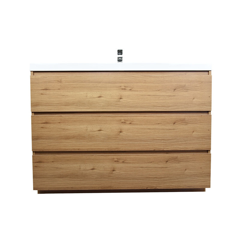 ANGELES 42″ FREESTANDING BATH VANITY WITH REINFORCED ACRYLIC SINK