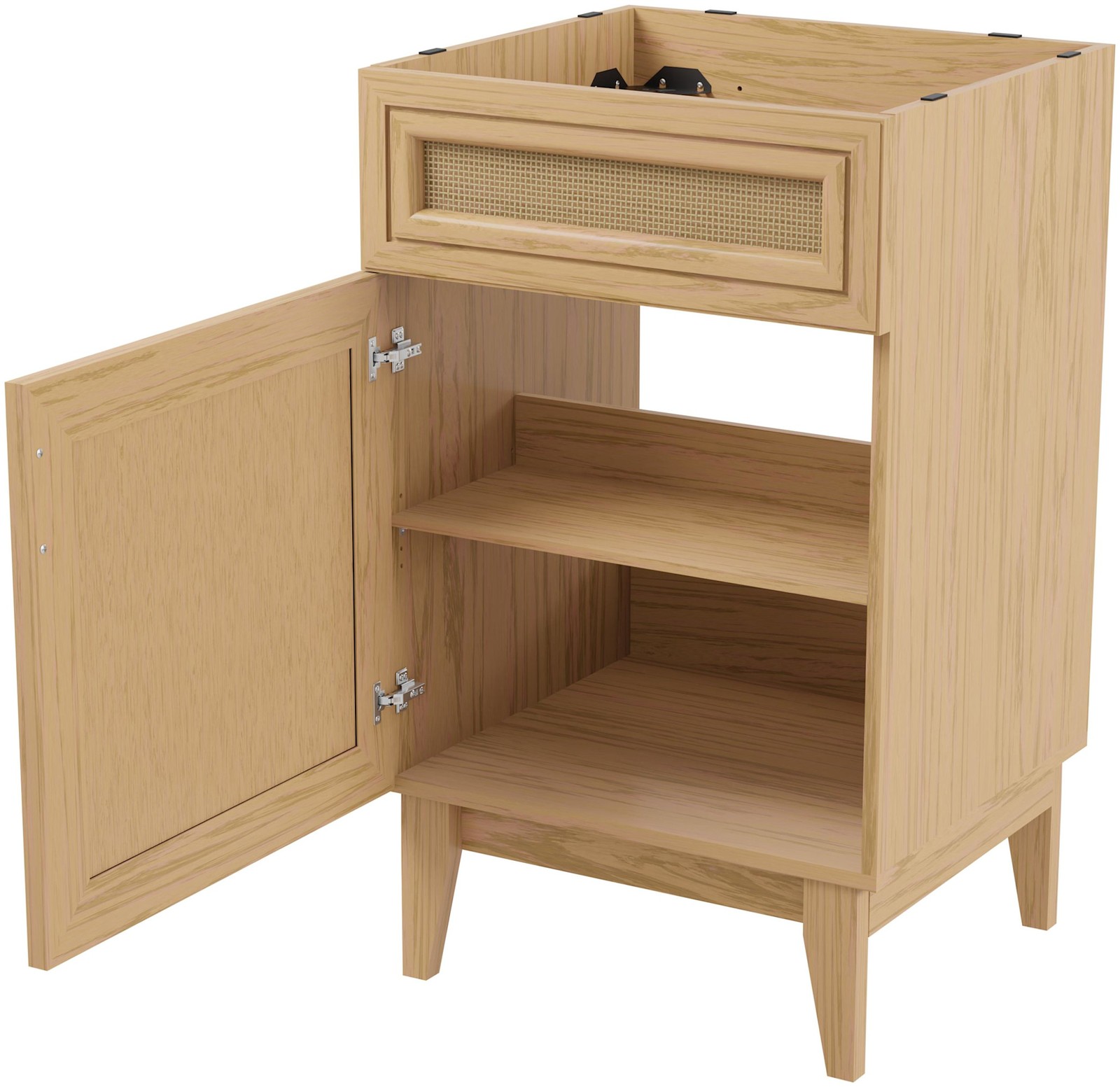 JONATHAN Y Lighting VAN1008 Javer 20″ Single – Wood