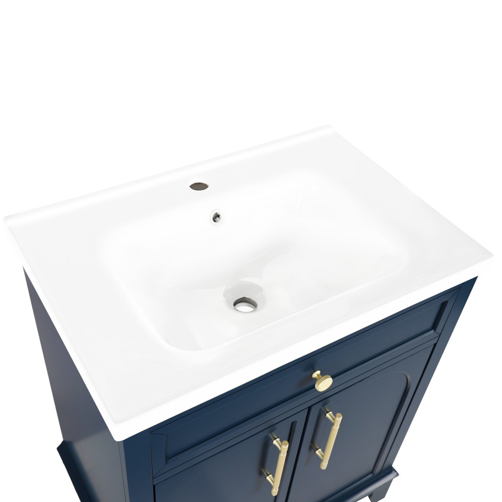 27.8″ White Ceramic Basin, Only Ceramic Sink, Without Cabinet