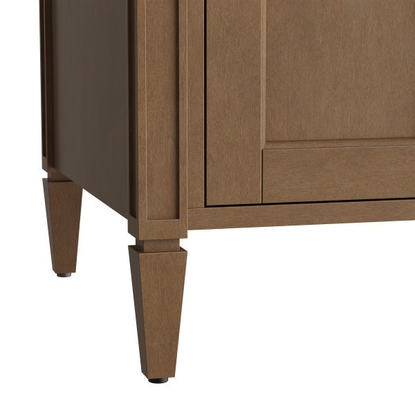 30″ James Martin Brittany 655-V30-PCN-3CSP Vanity Cabinet Charcoal Soapstone Top