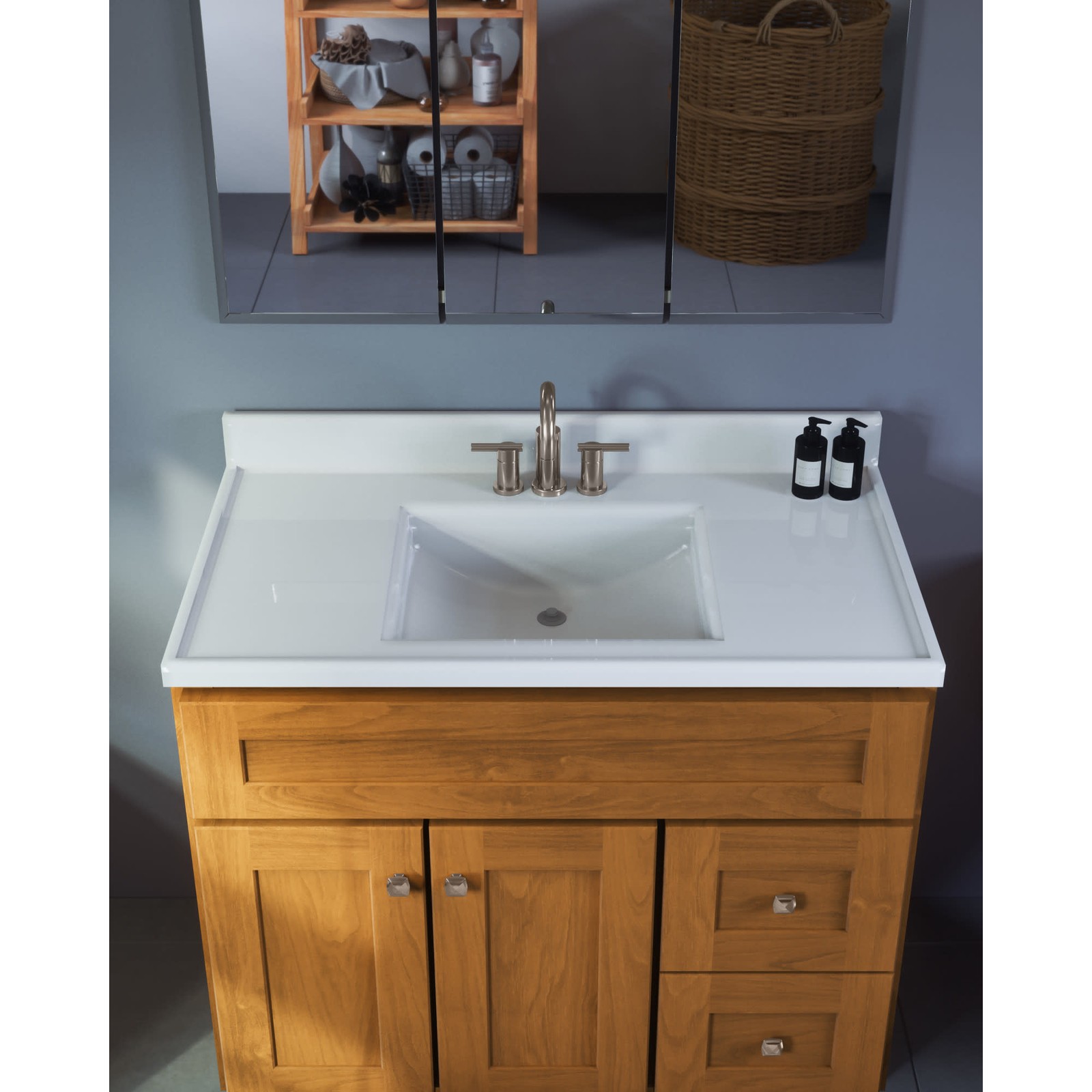 Design House 587139 Brookings 36″ Single – Modern Birch