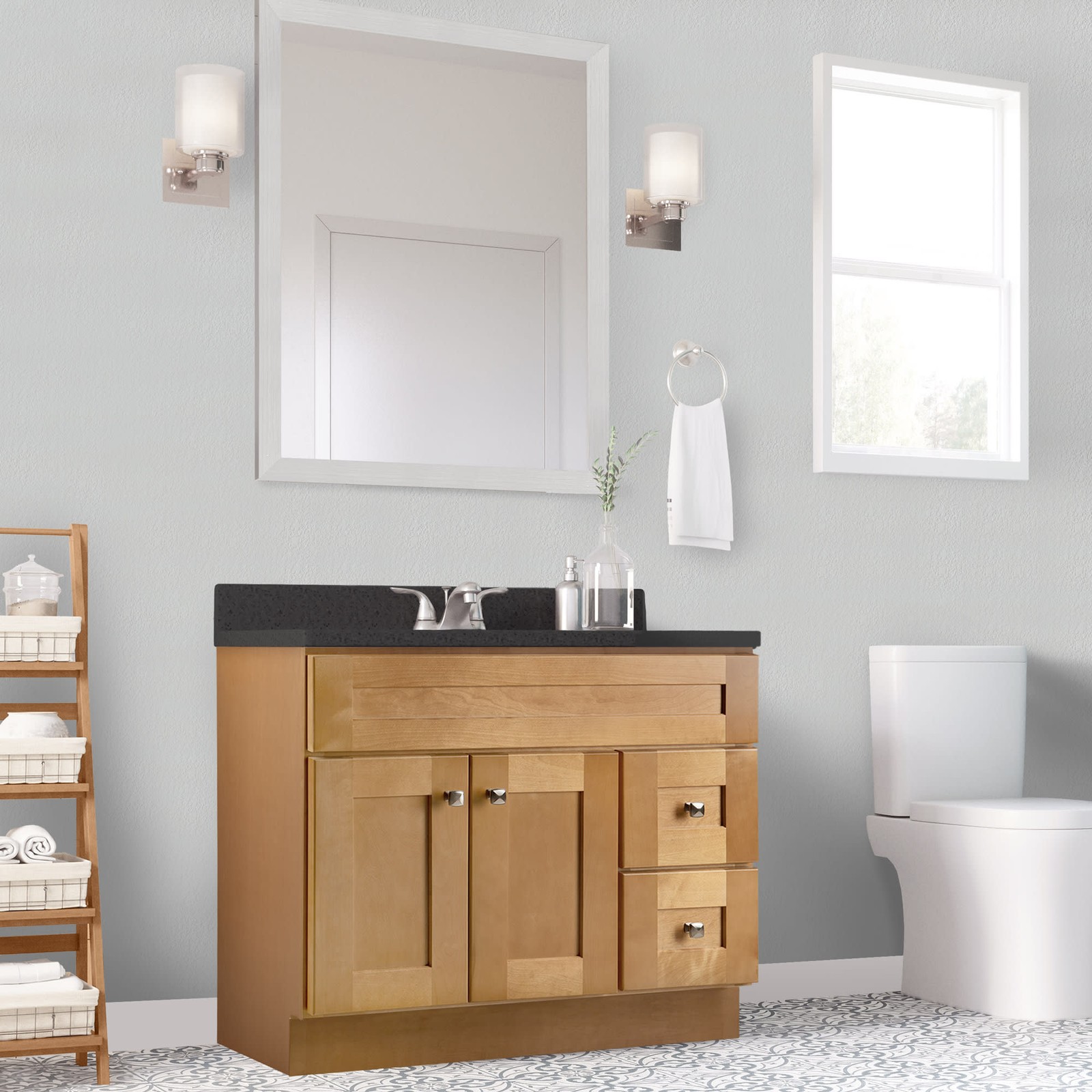 Design House 587139 Brookings 36″ Single – Modern Birch