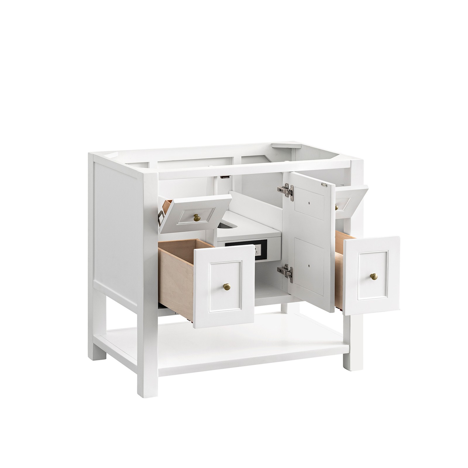 James Martin Vanities 330-V36-3TJR Breckenridge 36″ – Smokey Celadon