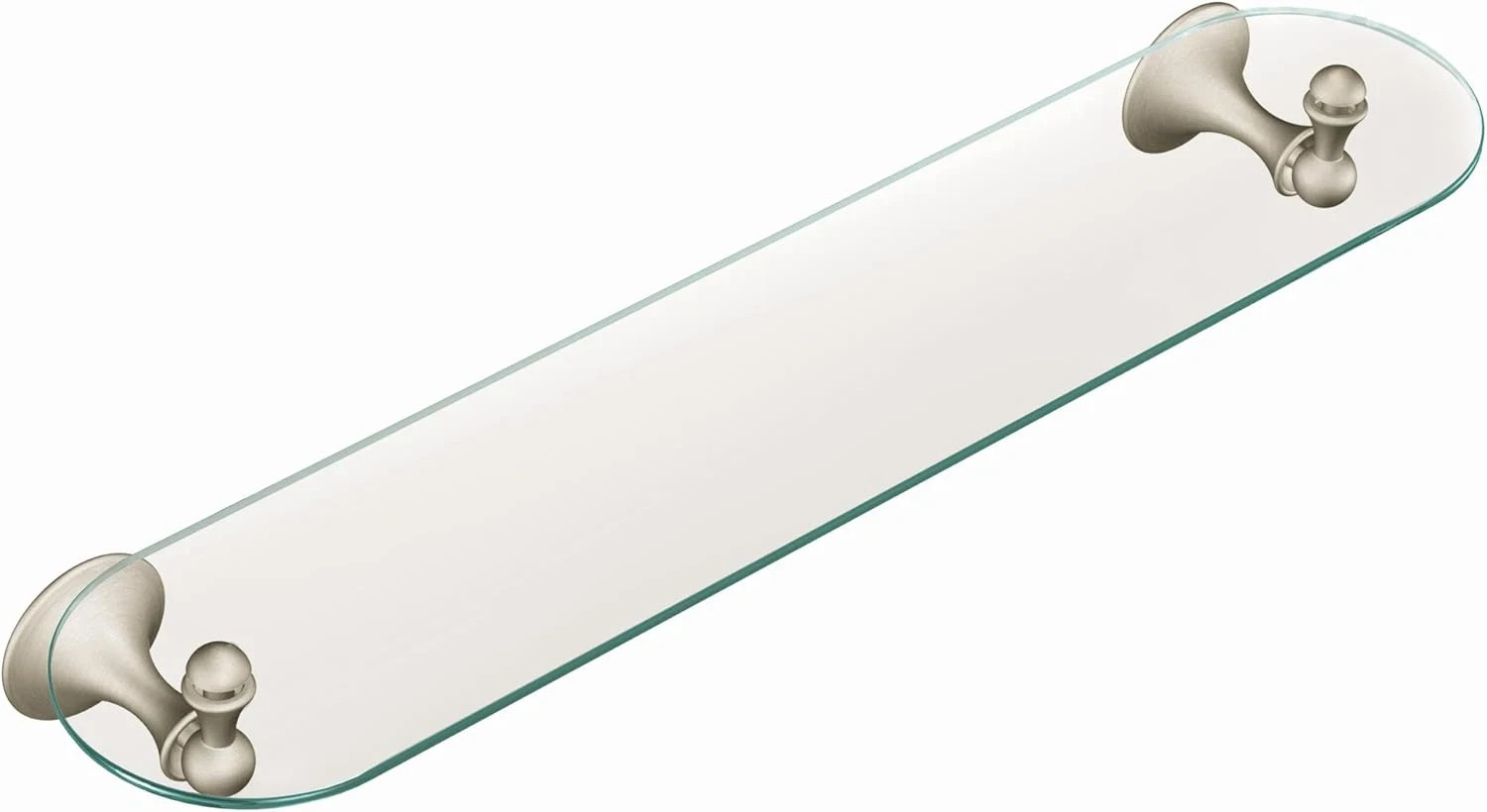 Moen DN7790BN Lounge Brushed Nickel Bathroom Vanity Shelf
