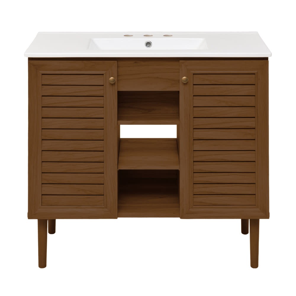 Swiss Madison SM-BV6202-3W Bron 36″ – Brown Oak