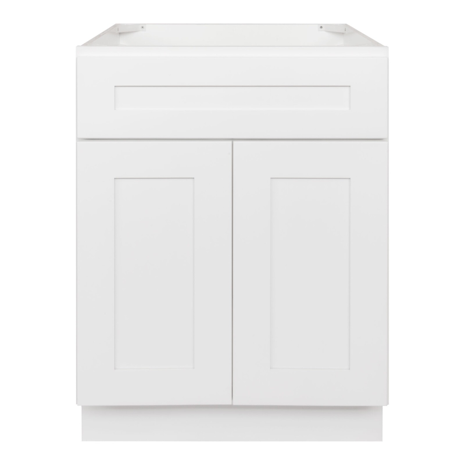 24″ Bathroom Vanity Sink Base Cabinet Alpina White by LessCare