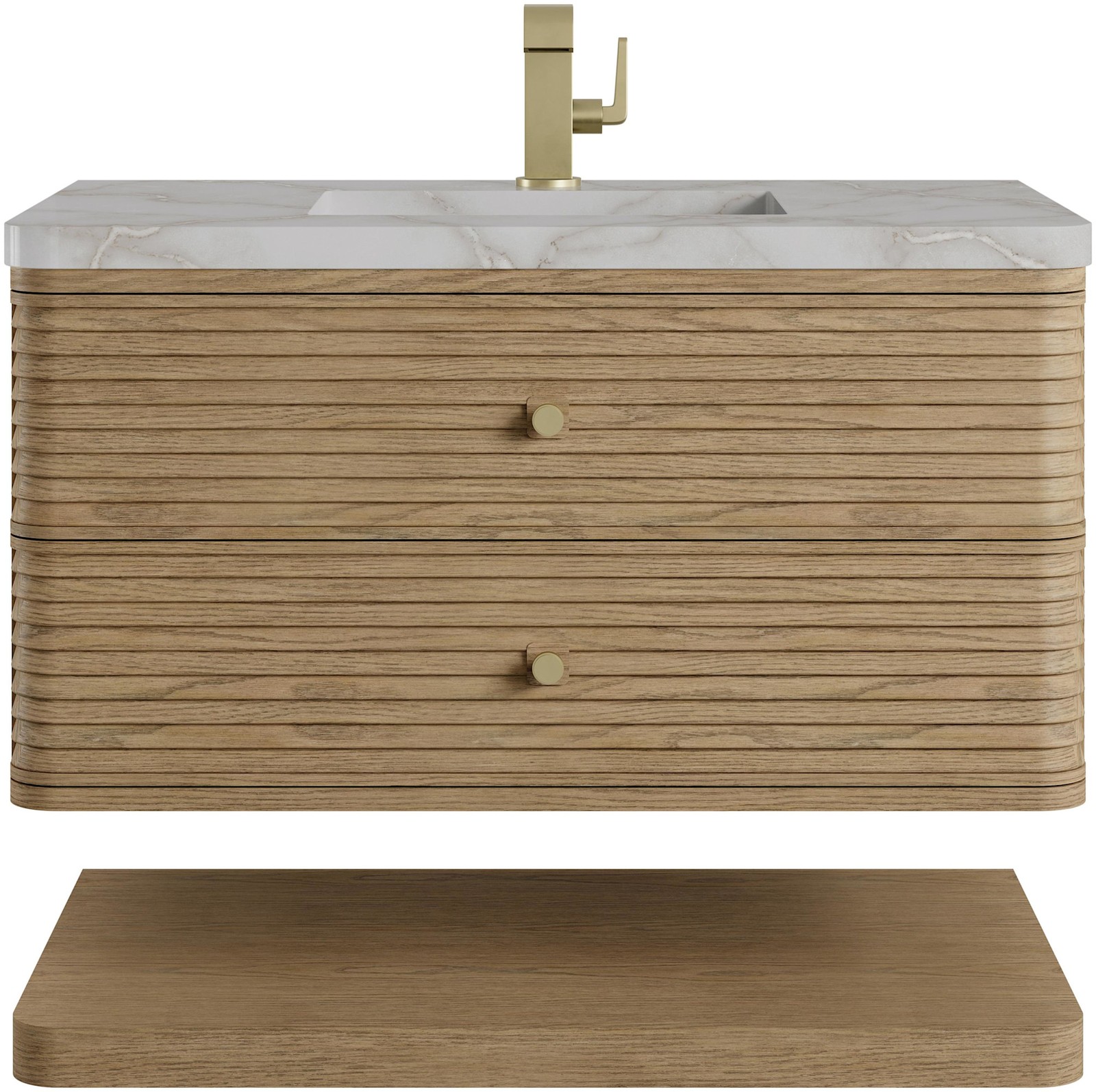 James Martin Vanities D640-V36-3VSL Allamari 36″ Wall Mounted – Dune Mist