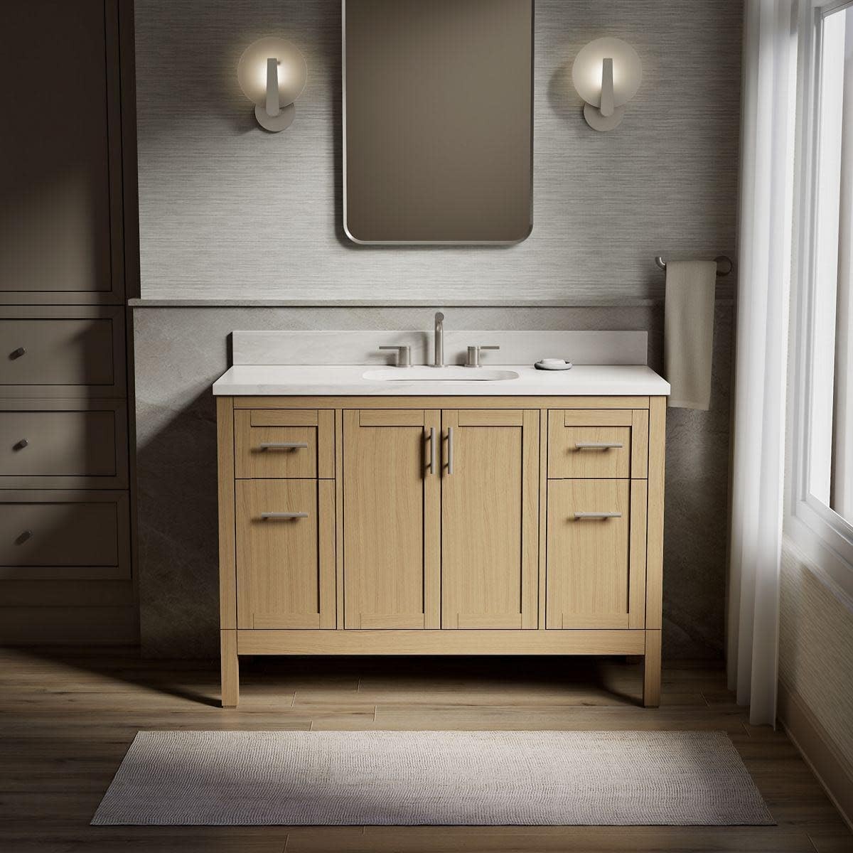 Kohler 39606-ASB-WEK Hadron™ 48″ Bathroom Vanity Cabinet Set*NEW*