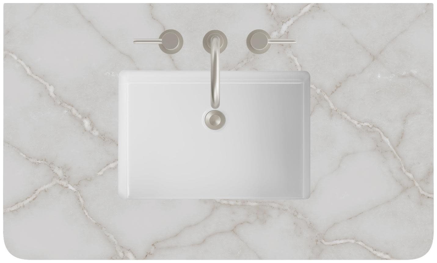 James Martin Vanities 060-S36RCWS-SNK 36″ Stone Composite Vanity – Victorian